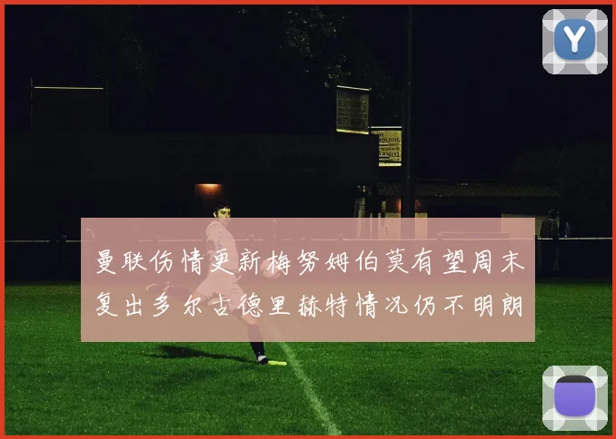 曼联伤情更新梅努姆伯莫有望周末复出多尔古德里赫特情况仍不明朗